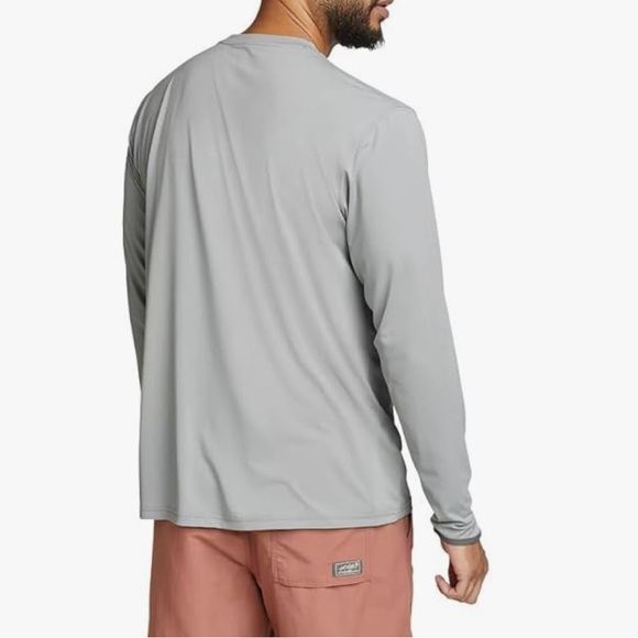 Eddie Bauer Men's Marine Air UPF Long-Sleeve Crew - Picture 4 of 10